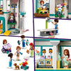 LEGO 42621 Friends Ospedale di Heartlake City, giocattolo con elicottero e minifigure tra cui Autunno e un cane