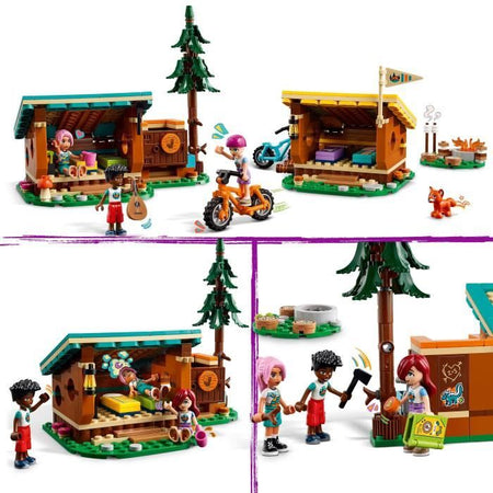 LEGO Friends 42624 Le accoglienti cabine del centro ricreativo - Set natura