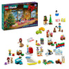 LEGO Friends 42637 Calendario dell'Avvento 2024 Regali prima di Natale Include 5 personaggi