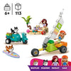 LEGO Friends 42641 Avventure con cani da surf e scooter - Giocattolo interattivo con Corgis