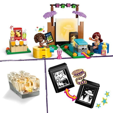 LEGO Friends 42642 Serata al cinema con le amiche - Set di costruzioni per bambine dai 6 anni in su