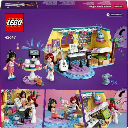 LEGO Friends 42647 La cameretta di Paisley - Giocattolo interattivo per ragazze dai 6 anni in su