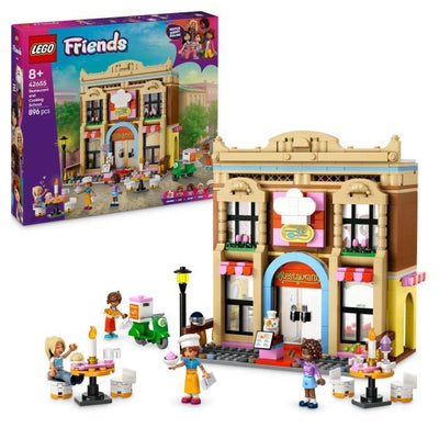 LEGO Friends 42655 Ristorante e Scuola di Cucina - Set da costruzione per ragazze