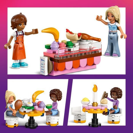 LEGO Friends 42655 Ristorante e Scuola di Cucina - Set da costruzione per ragazze