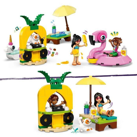 LEGO Friends 42658 Festa in piscina con unicorno e fenicotteri galleggianti, età 5 anni