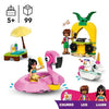 LEGO Friends 42658 Festa in piscina con unicorno e fenicotteri galleggianti, età 5 anni
