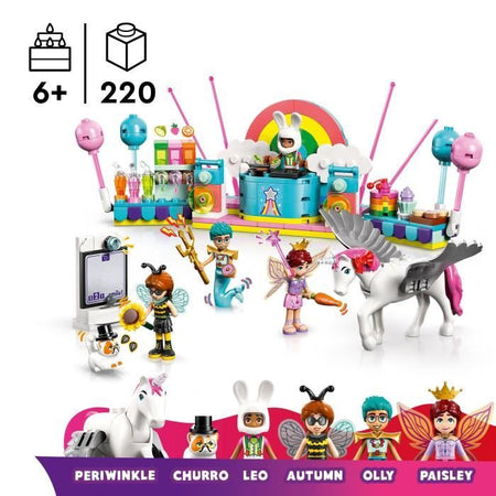 LEGO Friends 42661 Festa in costume dell'unicorno e della fata - Playset per bambine dai 6 anni in su