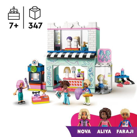 LEGO Friends 42662 Set da costruzione per parrucchiere e negozio di accessori