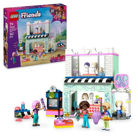 LEGO Friends 42662 Set da costruzione per parrucchiere e negozio di accessori