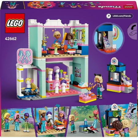LEGO Friends 42662 Set da costruzione per parrucchiere e negozio di accessori