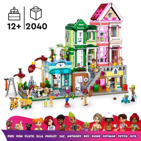 LEGO Friends 42670 Appartamenti e negozi di Heartlake City Gioco creativo per ragazze
