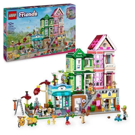 LEGO Friends 42670 Appartamenti e negozi di Heartlake City Gioco creativo per ragazze