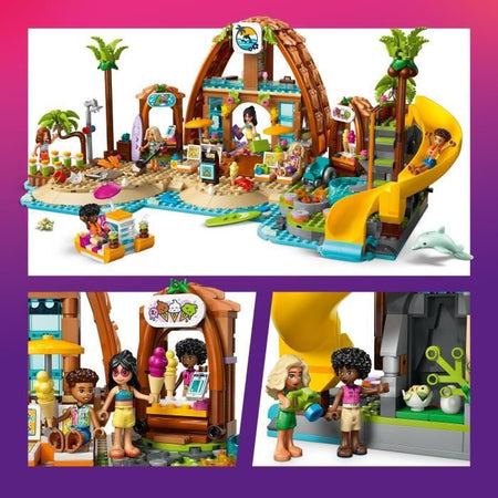 LEGO Friends 42673 Vacanza al Beach Resort - Set di costruzioni per bambine dagli 8 anni