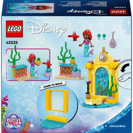LEGO  Disney Princess 43235 Scena musicale di Ariel, gioco per gli appassionati del cartone animato