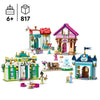 LEGO 43246 Disney Princess Disney Princess Avventure al mercato, Giocattolo con 4 Mini Bambole: Ariel, Cenerentola
