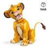 LEGO Disney Classic 43247 Simba, il giovane re leone, figura animale da collezione