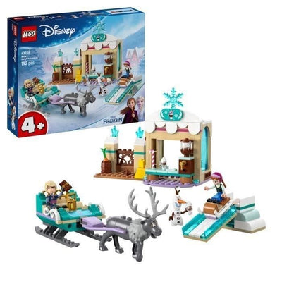 LEGO  Disney Frozen 43256 L'avventura sulla slitta di Anna - Gioco di ruolo