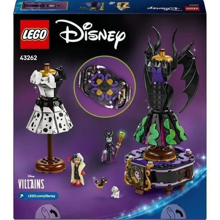 GIOCHI  Disney Villains 43262 Malefica e Crudelia De Mon Abiti - Gioco per bambine dai 9 anni