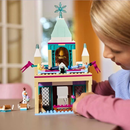 LEGO  Disney Frozen 43265 Castello di ghiaccio di Arendelle - Gioco creativo