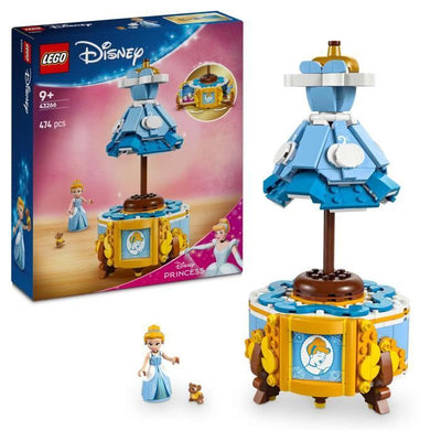 GIOCHI  Disney Princess 43266 Abito di Cenerentola - Set di costruzioni per bambine dai 9 anni