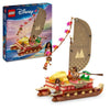 LEGO  Disney 43270 La barca avventurosa di Oceania - Gioco di costruzione e regalo per il 6 compleanno