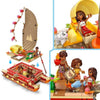 LEGO  Disney 43270 La barca avventurosa di Oceania - Gioco di costruzione e regalo per il 6 compleanno