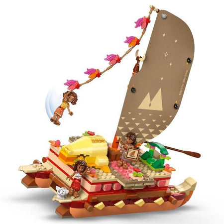 LEGO  Disney 43270 La barca avventurosa di Oceania - Gioco di costruzione e regalo per il 6 compleanno
