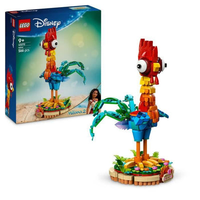 GIOCHI Disney Vaiana 2 43272 Heihei - Giocattolo per bambine dai 9 anni in su con pollo da costruire