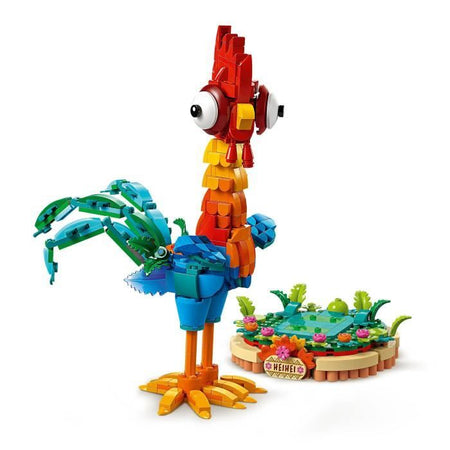 GIOCHI  Disney Vaiana 2 43272 Heihei - Giocattolo per bambine dai 9 anni in su con pollo da costruire