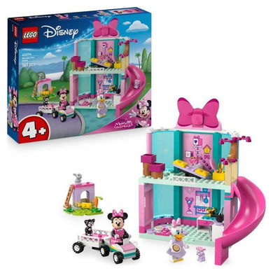 LEGO  Disney 43274 L'hotel degli animali di Minnie - Set da costruzione per 4 anni - Regalo