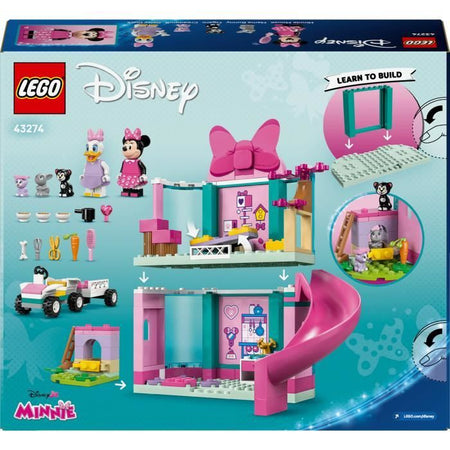 LEGO  Disney 43274 L'hotel degli animali di Minnie - Set da costruzione per 4 anni - Regalo