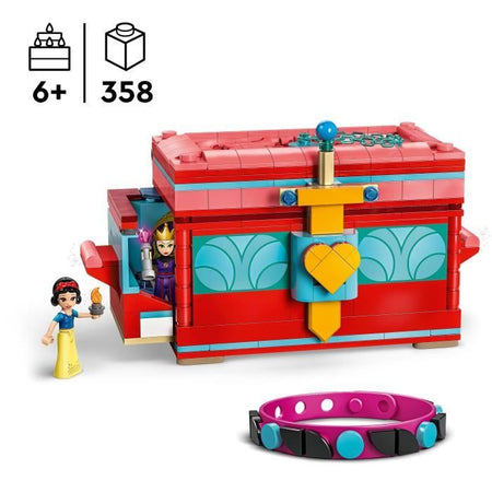 LEGO  Disney Princess 43276 Portagioie di Biancaneve, giocattolo da costruzione