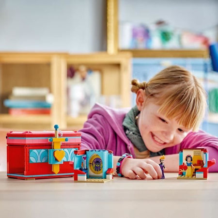 LEGO  Disney Princess 43276 Portagioie di Biancaneve, giocattolo da costruzione