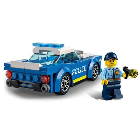 LEGO 60312 Auto della Polizia di Città, Giocattolo per Bambini dai 5 Anni in su con Minifigure dell'Ufficiale, Idea Regalo, Serie Avventure