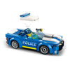 LEGO 60312 Auto della Polizia di Città, Giocattolo per Bambini dai 5 Anni in su con Minifigure dell'Ufficiale, Idea Regalo, Serie Avventure