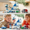 LEGO 60316 Stazione di polizia della città, macchinina, camion della spazzatura ed elicottero Bambini dai 6 anni in su, avventure ambientate