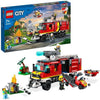 LEGO CITY 60374 Il camion di intervento dei pompieri, giocattolo con droni moderni e figurine