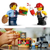 LEGO City Burgers Food Truck, furgone giocattolo, 60404, gioco di fantasia con furgone e minifigure