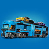 LEGO City 60408 Bisarca di auto sportive, 4 veicoli per bambini