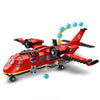 LEGO City 60413 Aereo dei vigili del fuoco, giocattolo con 3 minifigure di pilota e pompiere