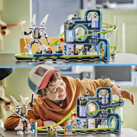 LEGO City 60421 Parco divertimenti Robot World - Giochi da luna park per bambini dagli 8 anni