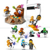 LEGO City Stazione Spaziale e Base di Lancio dei Razzi 60438 City, Giocattolo Spaziale, con Robot e 6 Minifigure