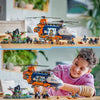 LEGO City 60437 L'elicottero dell'esploratore della giungla al campo base, dagli 8 anni