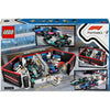 LEGO City 60444 Garage F1 e gioco Mercedes-AMG e auto alpine per bambini di 7 anni