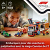 LEGO City 60445 Camion F1 con Auto F1 RB20 e AMR24 - Gioco per bambini di 8 anni