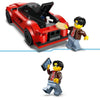 LEGO City 60448 Auto sportiva rossa - Giocattolo costruibile per bambini di 5 anni