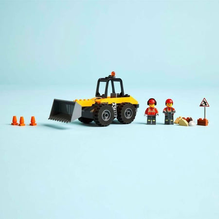 LEGO City 60450 La pala da costruzione gialla - Gioco di costruzione per bambini dai 4 anni