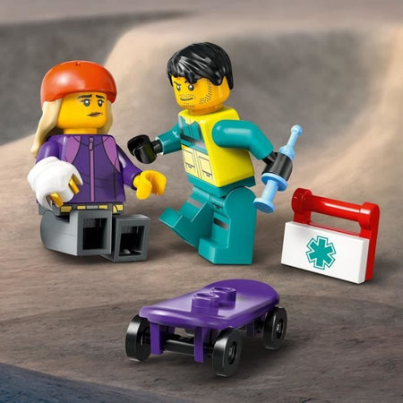 LEGO City 60451 Ambulanza di soccorso  Giocattolo costruibile per bambino di 5 anni