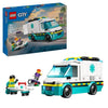 LEGO City 60451 Ambulanza di soccorso  Giocattolo costruibile per bambino di 5 anni