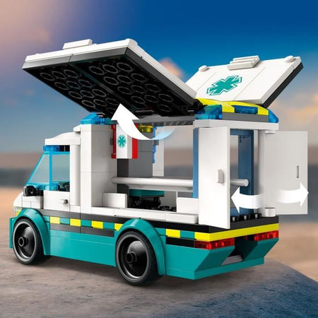 LEGO City 60451 Ambulanza di soccorso  Giocattolo costruibile per bambino di 5 anni